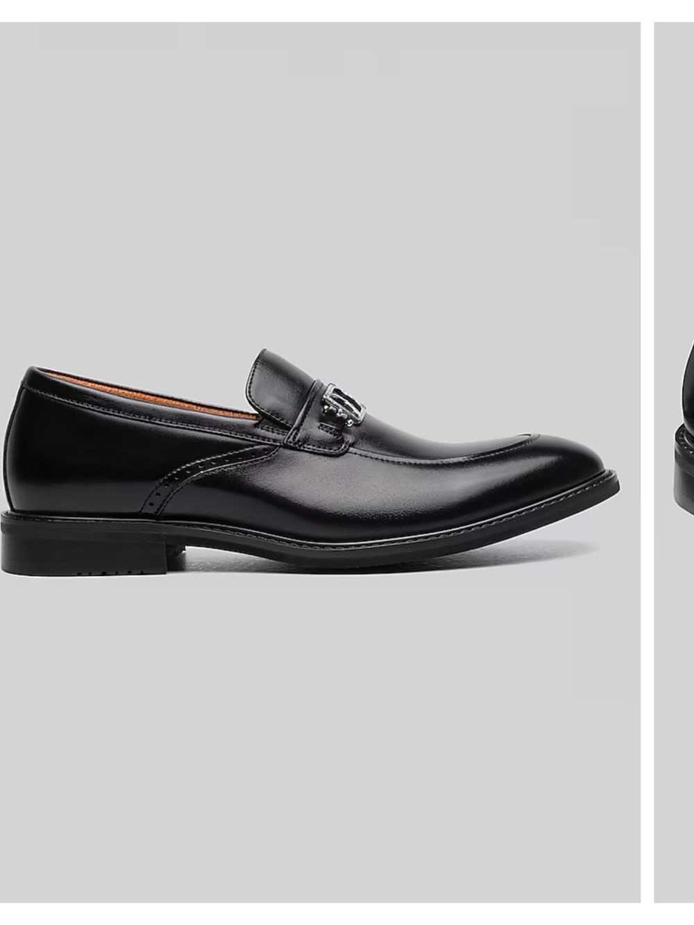 Stacy Adams - Classic Men’s Black Leather Dress Loafers